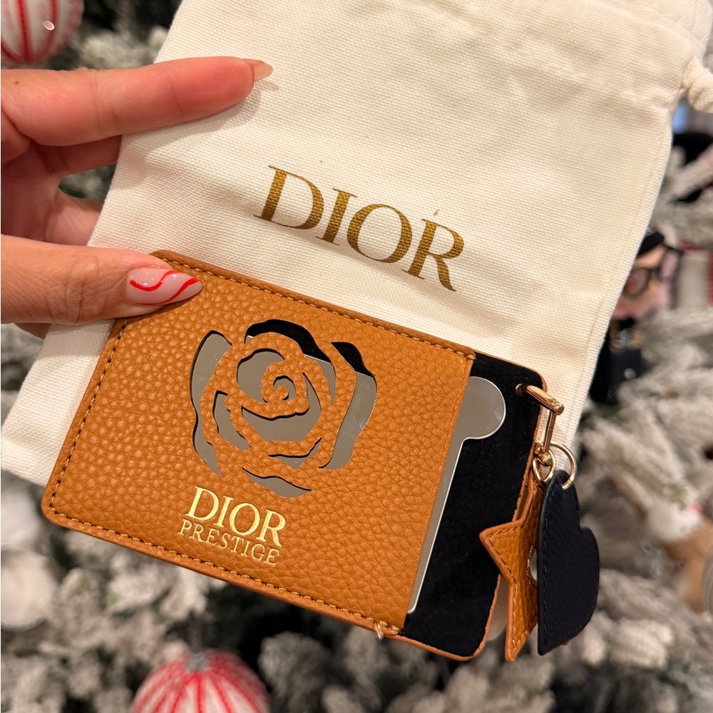 GWP Dior Prestige Brown Mirror/Card Holder